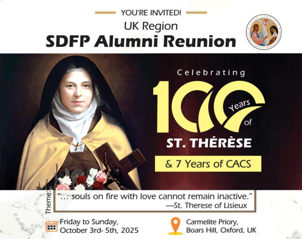 UK Region SDFP Alumni Reunion – £350 full package
