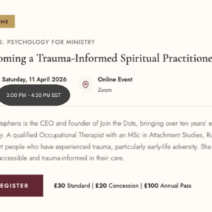 ENRICHING MINISTRY DAY Ruth Stephens £30