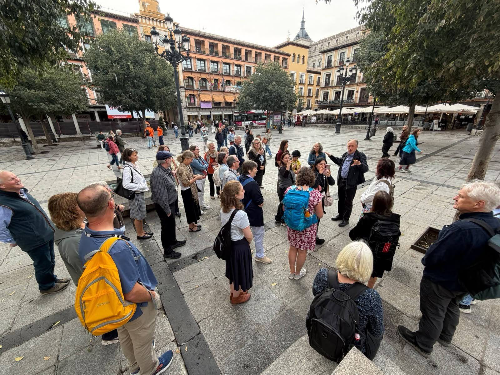 Gathering in the Plaza de Zocodover, Toledo